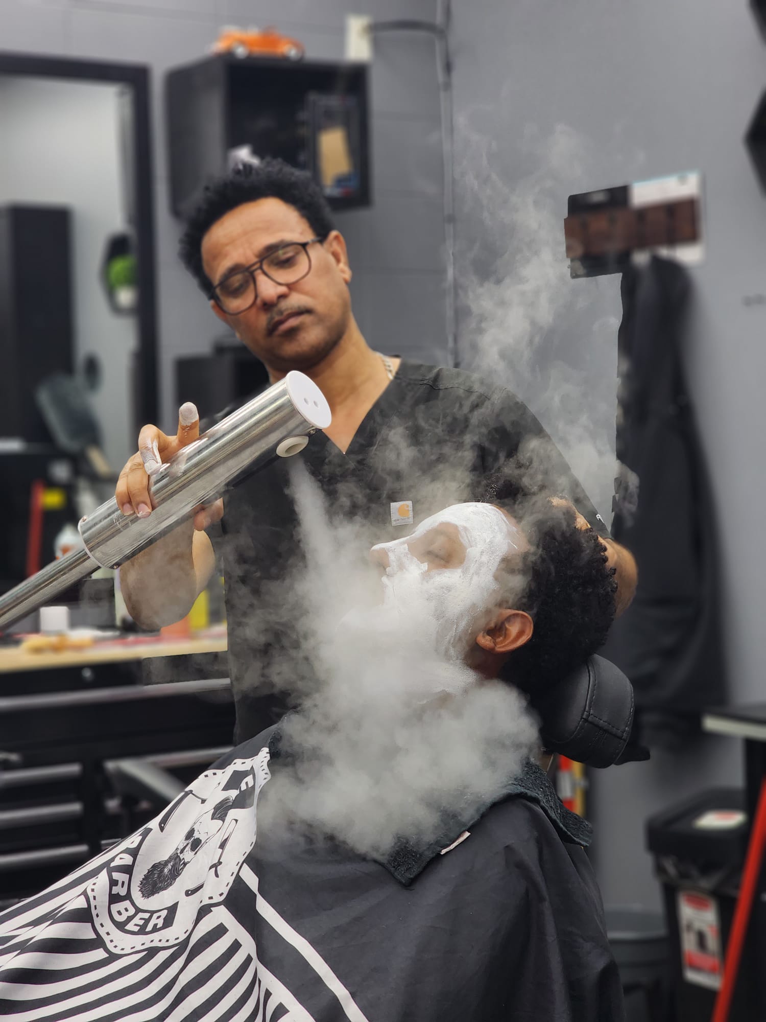 Professional barber tools